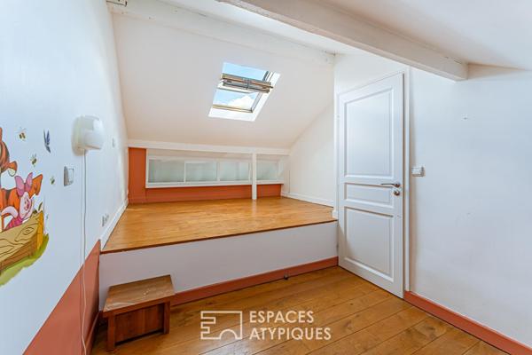 Duplex de charme sous les combles proche Île Saint-Germain