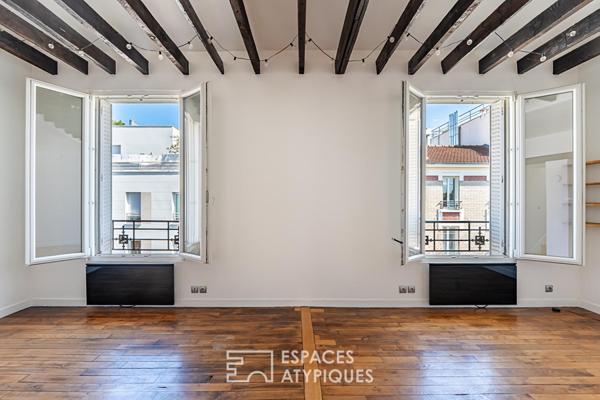 Duplex de charme sous les combles proche Île Saint-Germain