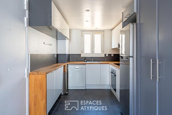Duplex de charme sous les combles proche Île Saint-Germain