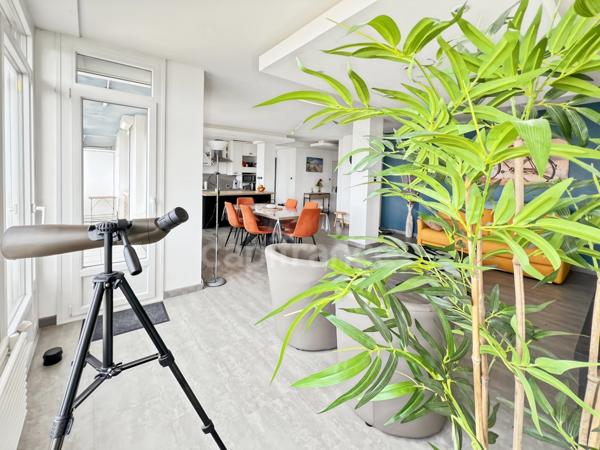 À VENDRE - BOULOGNE-SUR-MER - APPARTEMENT 3 PIÈCES - 2 CHAMBRES - LOGGIA