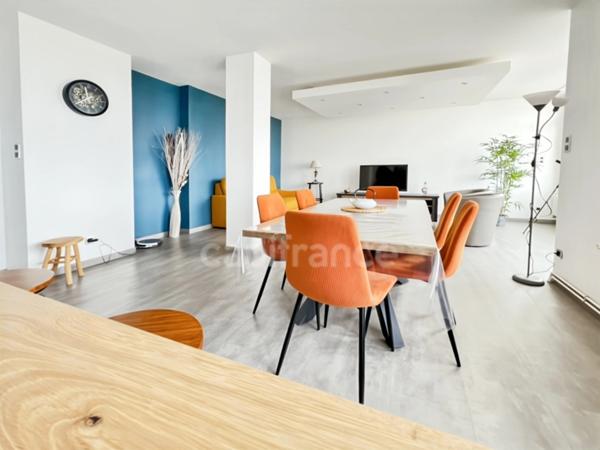 À VENDRE - BOULOGNE-SUR-MER - APPARTEMENT 3 PIÈCES - 2 CHAMBRES - LOGGIA