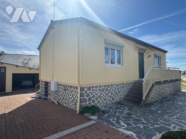 LOUDEAC, maison de 75m² en impasse, dans le centre-ville