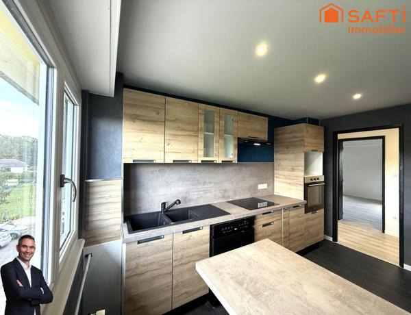 Superbe appartement de 4 pièces disposant d'un balcon, d'une cave, et d'un garage !