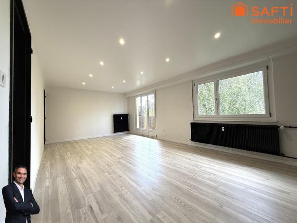 Superbe appartement de 4 pièces disposant d'un balcon, d'une cave, et d'un garage !