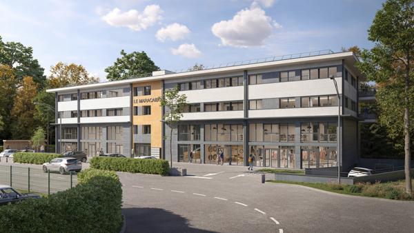 Argonay (74370) BUREAUX PROFESSIONNELS 50 à 200 m2 MODULABLES - ARGONAY