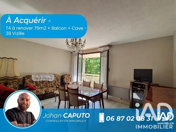 Appartement à vendre 4 pièces 79 m² Vizille