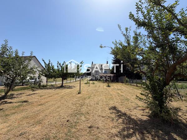 Maison avec fort potentiel et grand terrain