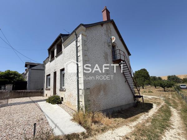 Maison avec fort potentiel et grand terrain