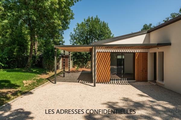 Tassin L'Aigas - Elégante maison contemporaine de 176 m² sur terrain arboré de 1 442 m²