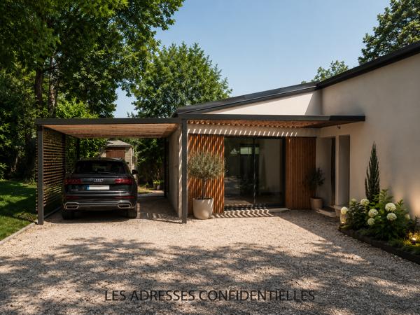 Tassin L'Aigas - Elégante maison contemporaine de 176 m² sur terrain arboré de 1 442 m²
