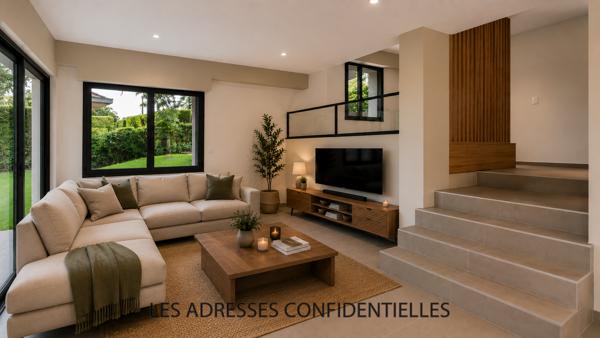 Tassin L'Aigas - Elégante maison contemporaine de 176 m² sur terrain arboré de 1 442 m²
