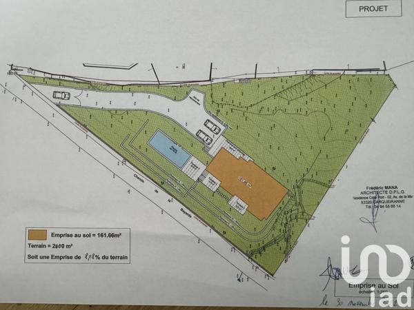 Terrain à vendre 2 110 m² Carqueiranne