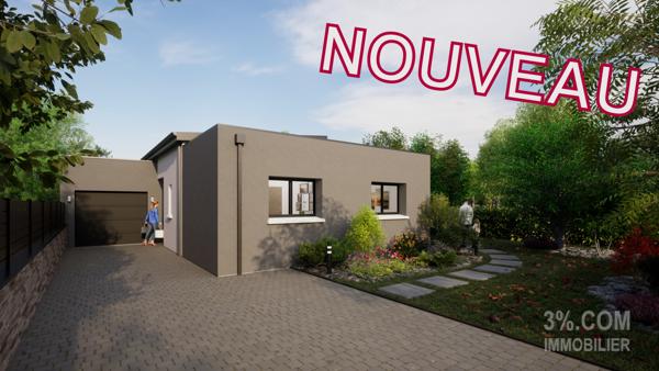Terrain Constructible VIABILISÉ de 752 m² Savenay (44260)