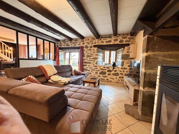 Maison en pierre 6 pièces à Valuejols