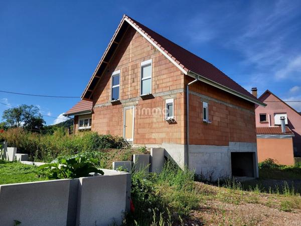 Maison neuve à terminer – 160 m² sur 750 m² de terrain