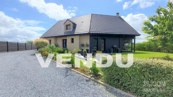 Contemporaire individuelle de type semi plain-pied en secteur apprécié  Locon (62400)