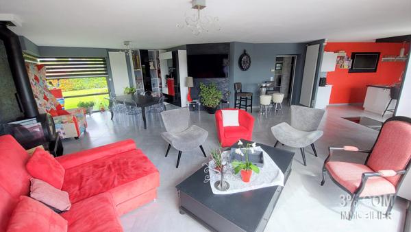 Contemporaire individuelle de type semi plain-pied en secteur apprécié  Locon (62400)