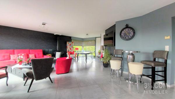 Contemporaire individuelle de type semi plain-pied en secteur apprécié  Locon (62400)