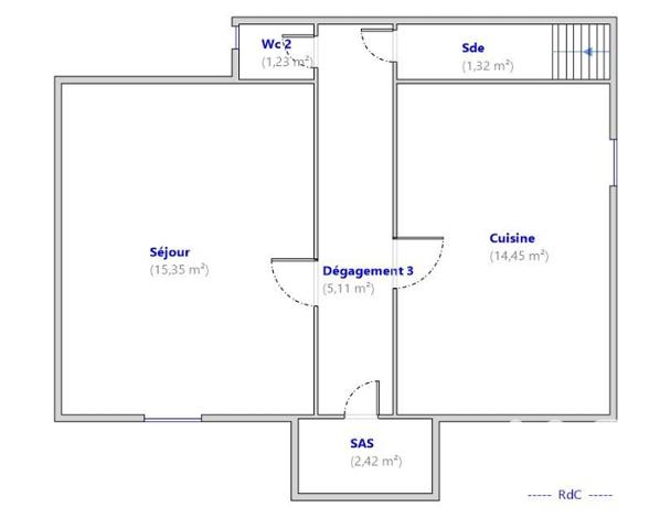 Maison à vendre 3 pièces 75 m² Vitry-sur-Seine