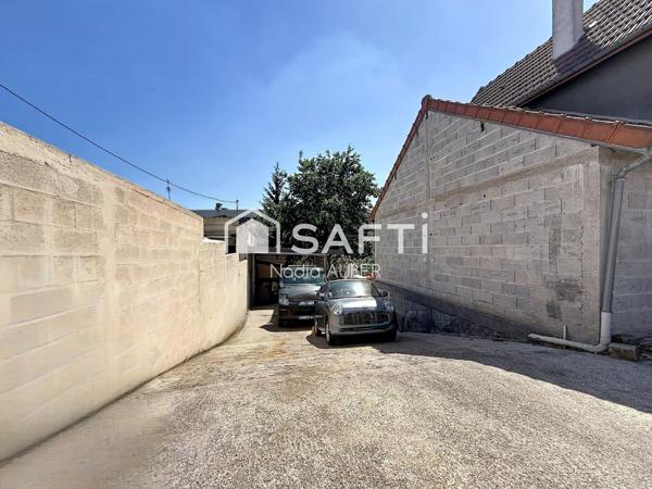 MAISON  AVEC  GARAGE PARKINGS ET  GRAND JARDIN – 613 m² DE TERRAIN – VITRY-SUR-SEINE ARDOINES