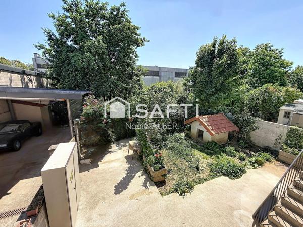MAISON  AVEC  GARAGE PARKINGS ET  GRAND JARDIN – 613 m² DE TERRAIN – VITRY-SUR-SEINE ARDOINES