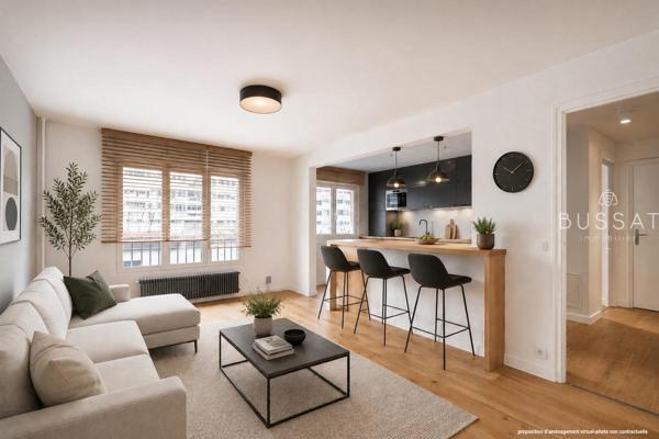Vente appartement 2 pièces parking privatif en sous-sol