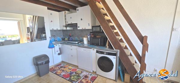 Appartement à Saint-Pierre-la-Mer APPARTEMENT T2 MEZZANINE + CABINET