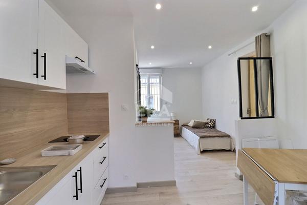 A Vendre appartement type 1 de 20m² avec extérieur à Marseille 13004