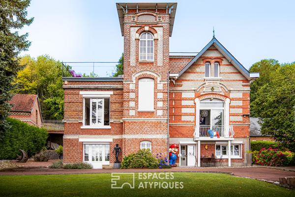 Exceptionnel – Joli domaine de 3 maisons face aux étangs de Corbie