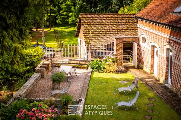 Exceptionnel – Joli domaine de 3 maisons face aux étangs de Corbie