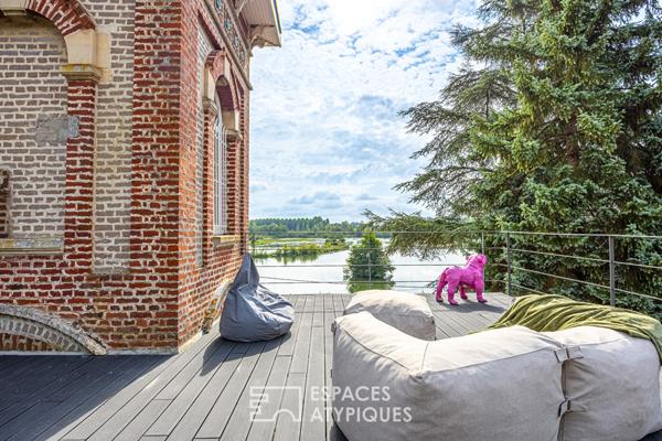 Exceptionnel – Joli domaine de 3 maisons face aux étangs de Corbie