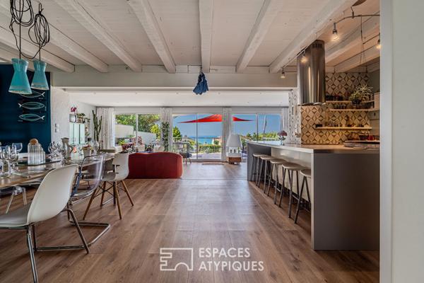 Vue mer et volumes généreux au coeur de la Joselière