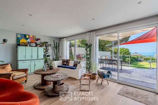 Vue mer et volumes généreux au coeur de la Joselière