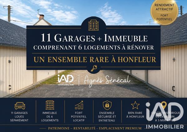Immeuble à vendre 153 m² Honfleur