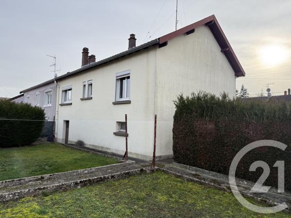 Maison à vendre  4 pièces - 61,77 m2 JARNY - 54