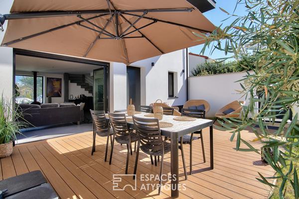 Élégante maison contemporaine avec terrasses et jardin à Fontenay-sous-Bois