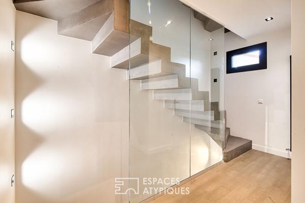 Élégante maison contemporaine avec terrasses et jardin à Fontenay-sous-Bois