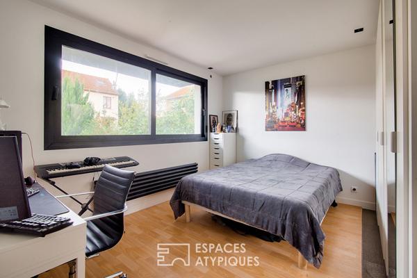 Élégante maison contemporaine avec terrasses et jardin à Fontenay-sous-Bois