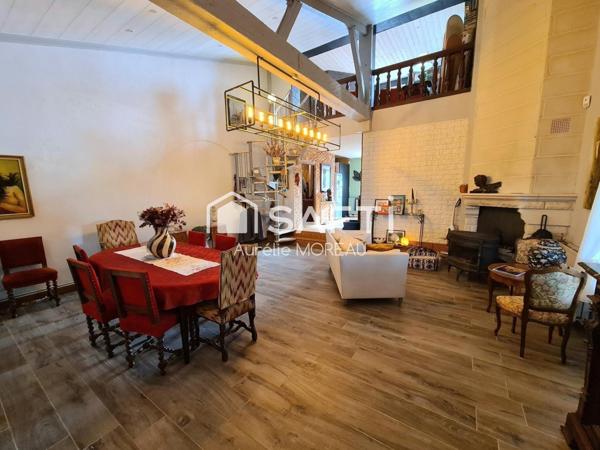 Propriété de charme avec grand terrain arboré