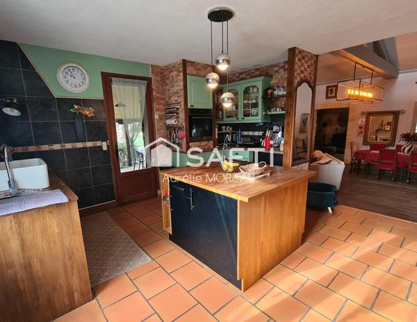 Propriété de charme avec grand terrain arboré