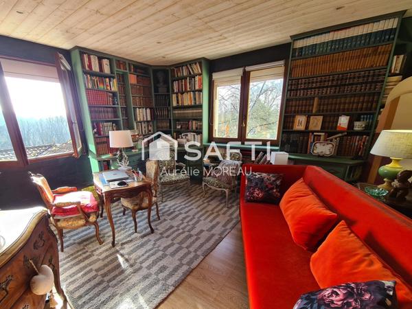 Propriété de charme avec grand terrain arboré