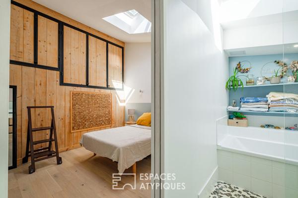 Loft d’exception sous les toits avec terrasse et garage