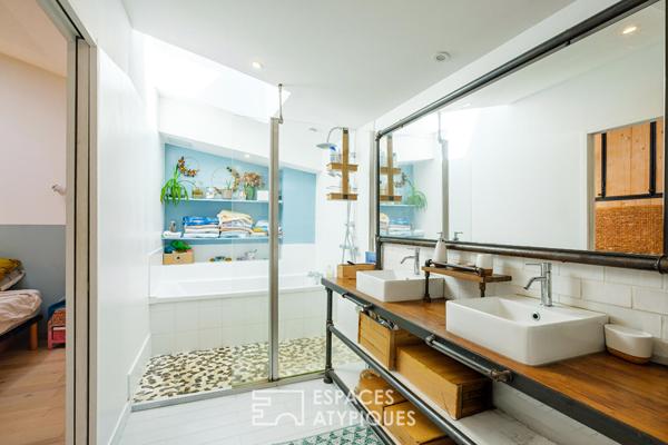 Loft d’exception sous les toits avec terrasse et garage