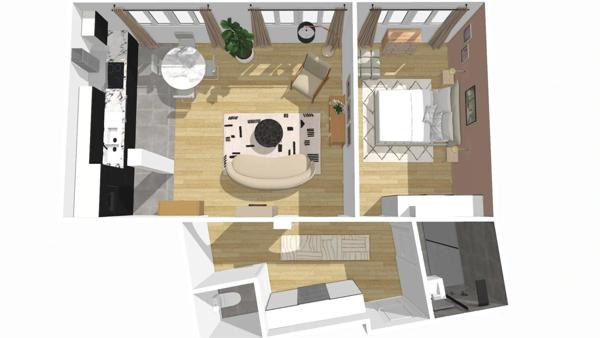 APPARTEMENT 2-3 PIECES SAINT MANDE CENTRE