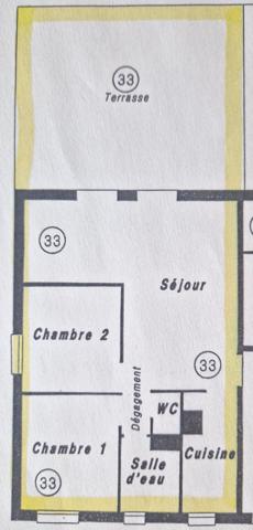 Appartement RDC avec jardin, parking et box- 2 chambres - centre ville