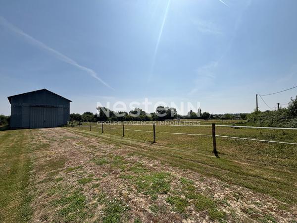 A vendre - Grande maison familiale avec piscine, dépendances et écuries - 9 pièces - 205m² - entre Thouars et Argentonnay - D5878