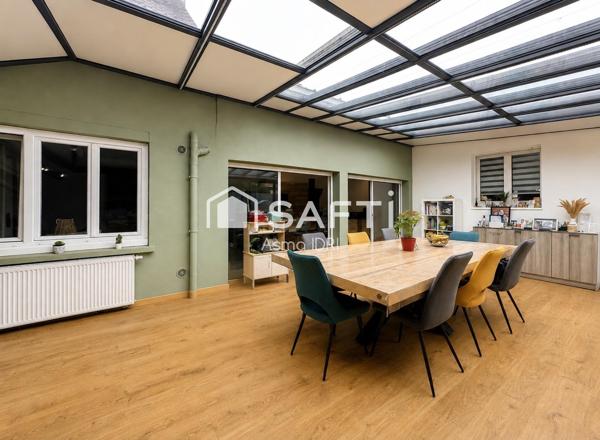 Maison familiale 165 m² – 4 chambres & jardin