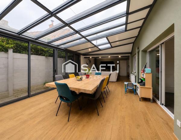 Maison familiale 165 m² – 4 chambres & jardin