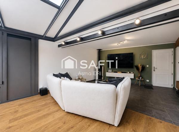 Maison familiale 165 m² – 4 chambres & jardin