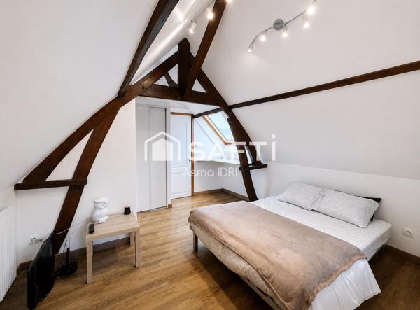Maison familiale 165 m² – 4 chambres & jardin